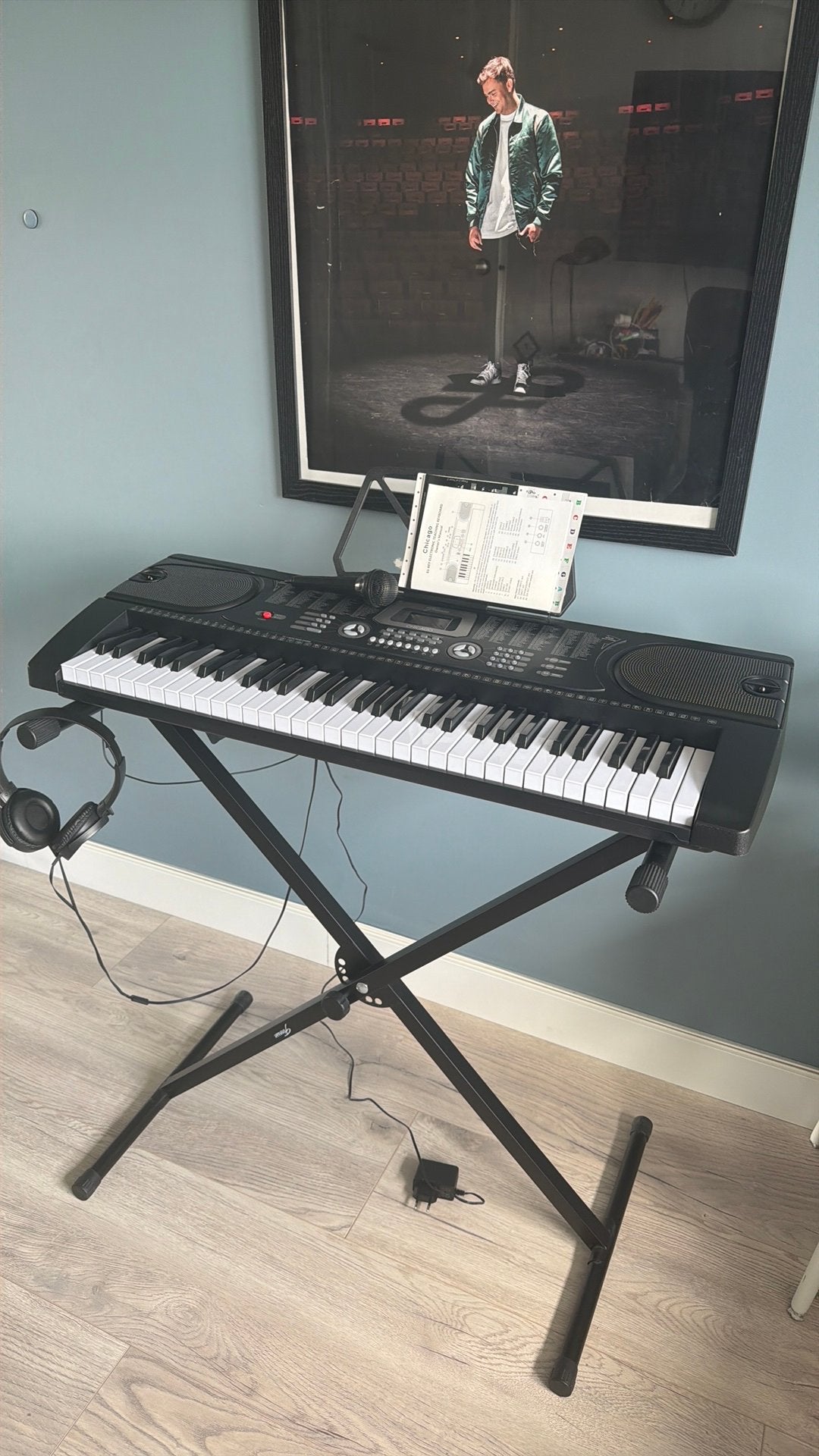 Finesse elektrische teaching keyboard, Ophalen, Zo goed als nieuw, 61 toetsen, Overige merken
