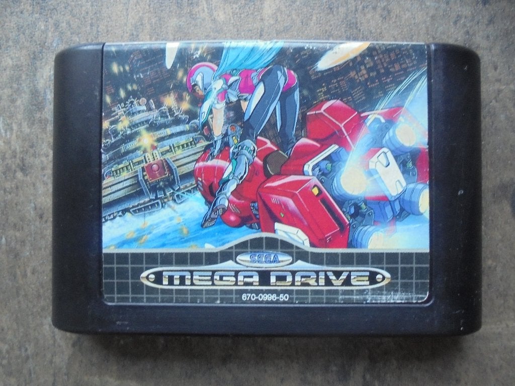 Burning Force voor Sega Mega Drive (zie foto's), Gebruikt, 1 speler, Racen en Vliegen, Ophalen of Verzenden
