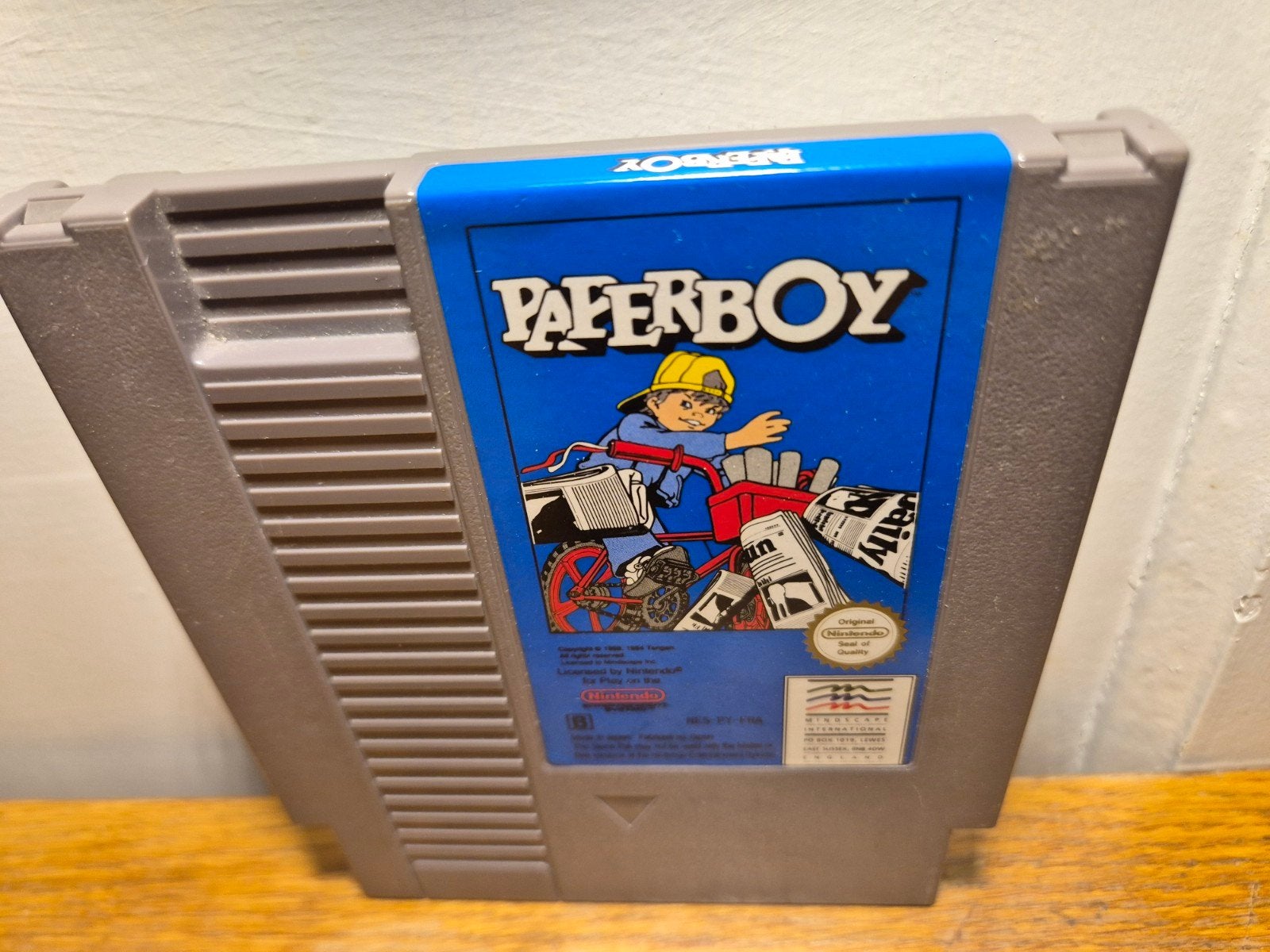 Paperboy NES, Spelcomputers en Games, Avontuur en Actie, 1 speler, Ophalen of Verzenden, Zo goed als nieuw