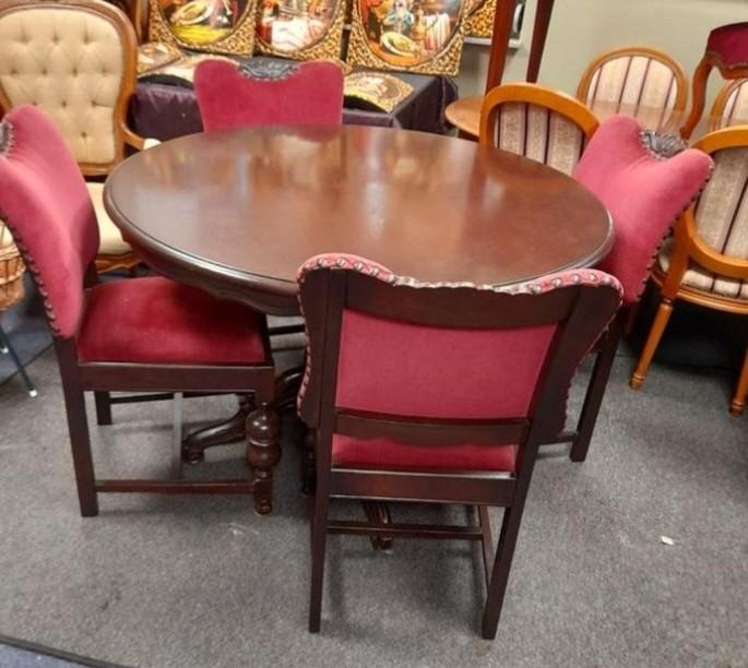 Mooie eethoek compleet of los te koop, Ophalen of Verzenden, Zo goed als nieuw, 4 tot 6 stoelen