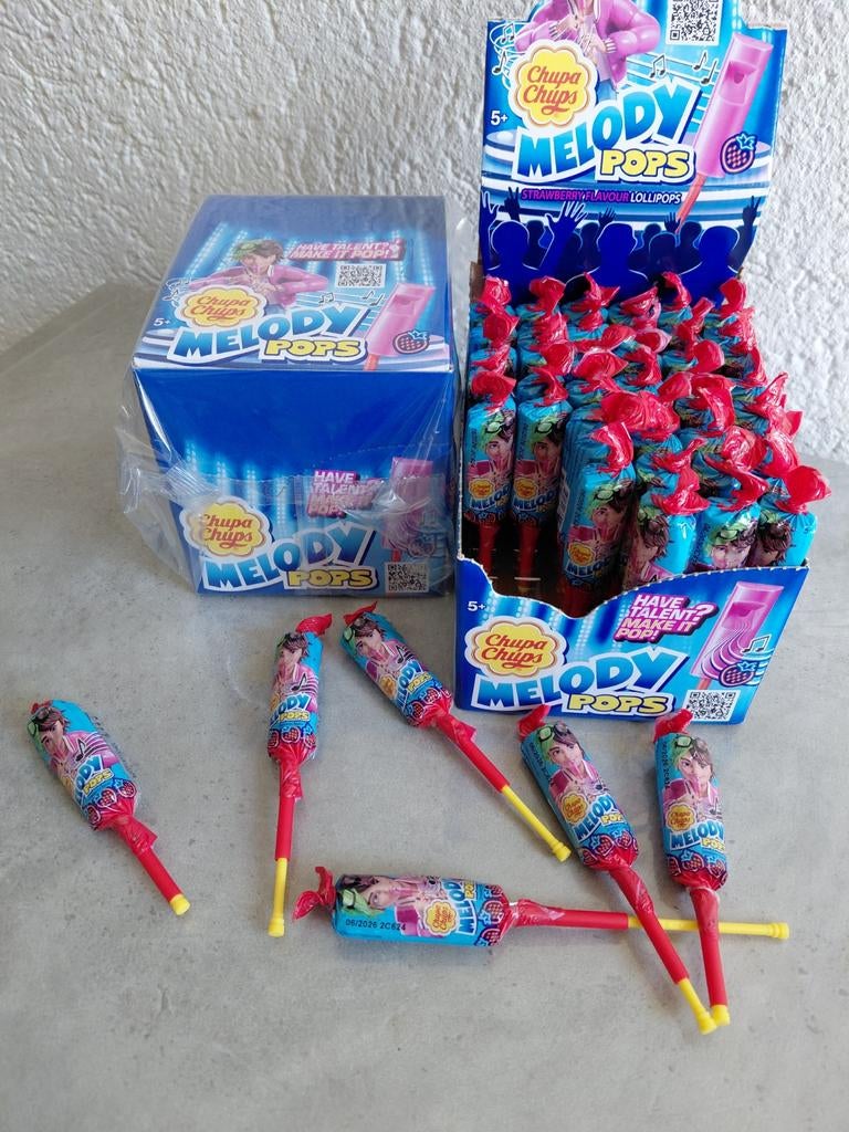 Chupa chups display 48 stuks.  Ideaal voor braderien,markten, Ophalen of Verzenden, Nieuw