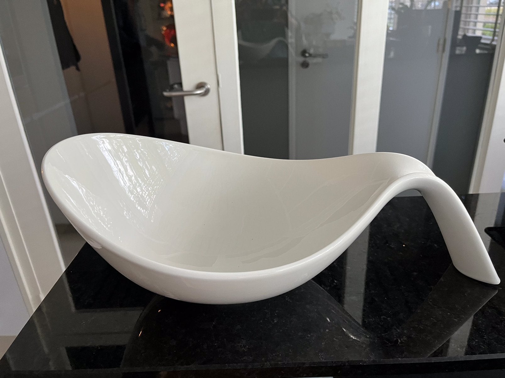 Villeroy & Boch saladeschaal type Flow; groot, Ophalen of Verzenden, Zo goed als nieuw