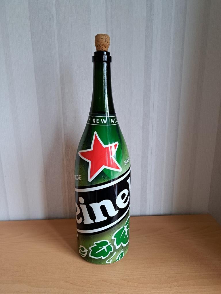 Heineken Millennium fles - Grote decoratieve fles, Ophalen of Verzenden