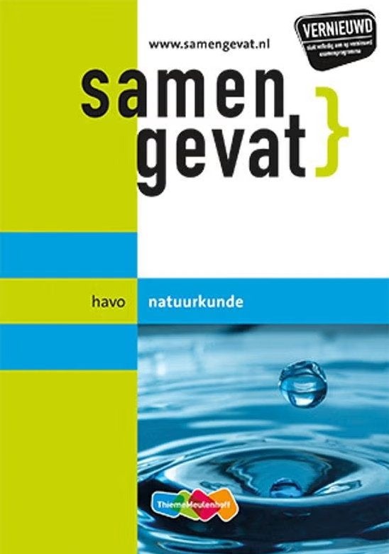 Samengevat havo Natuurkunde, Boeken, Natuurkunde, Ophalen of Verzenden, Zo goed als nieuw, HAVO