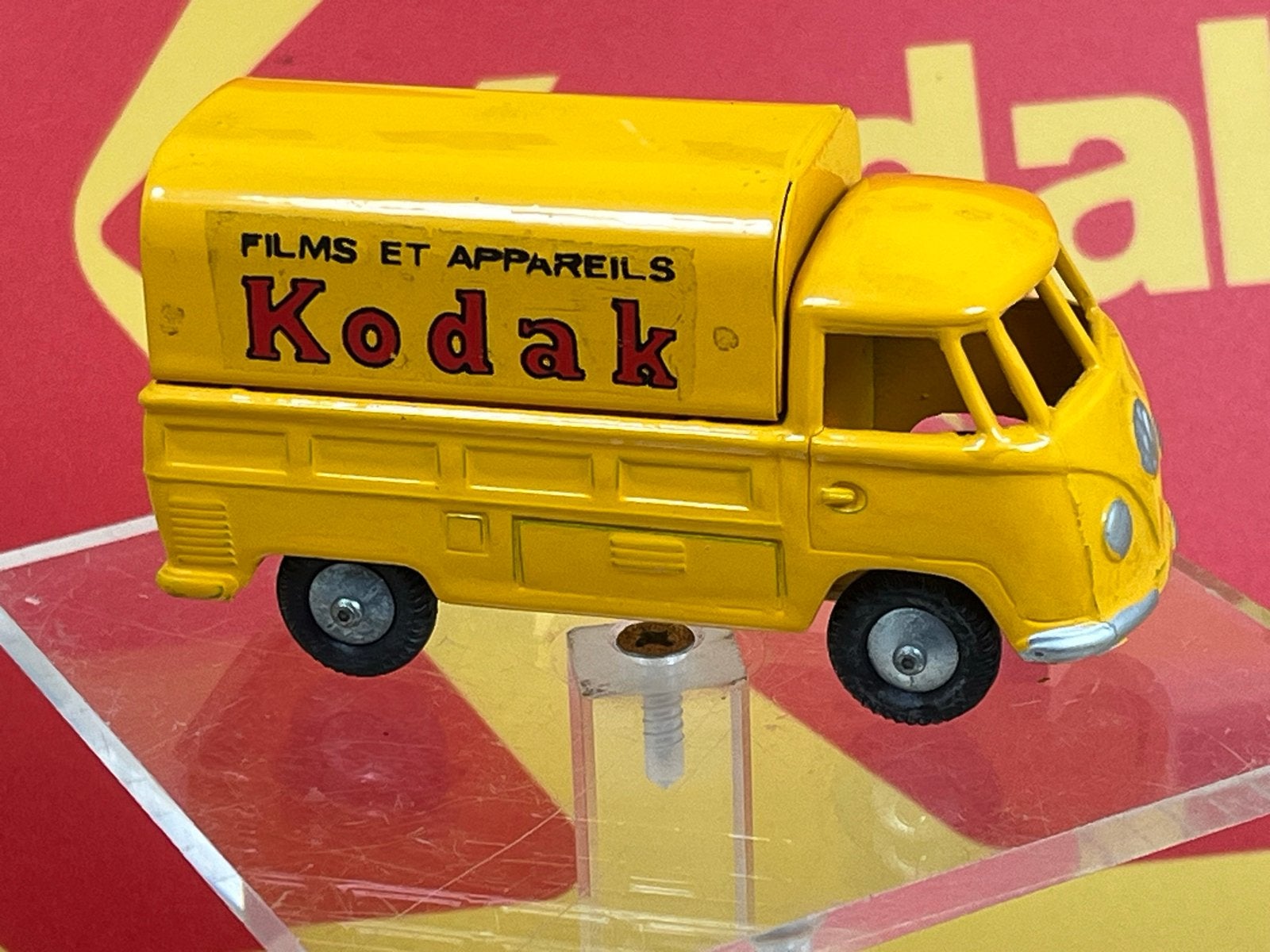 Budgie Toys Volkswagen Pick-Up Kodak - Vintage Speelgoed, Overige merken, Auto, Groter dan 1:32, Ophalen of Verzenden