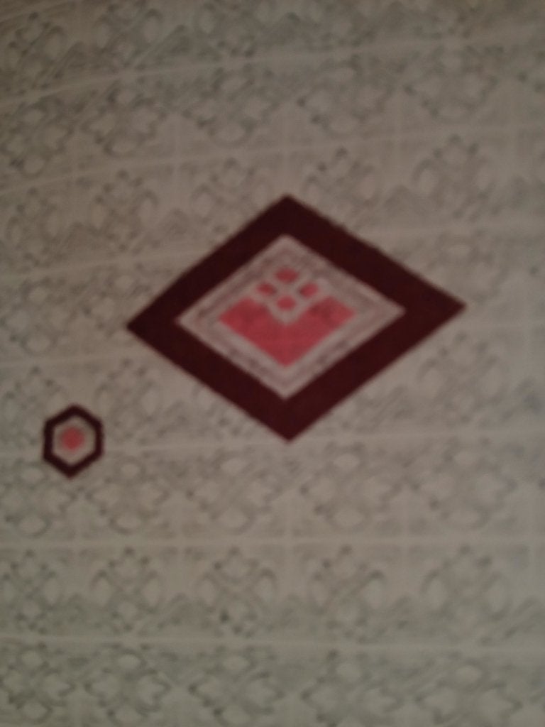Traditionele Japanse Kimono hitoe white hishi, Ophalen of Verzenden