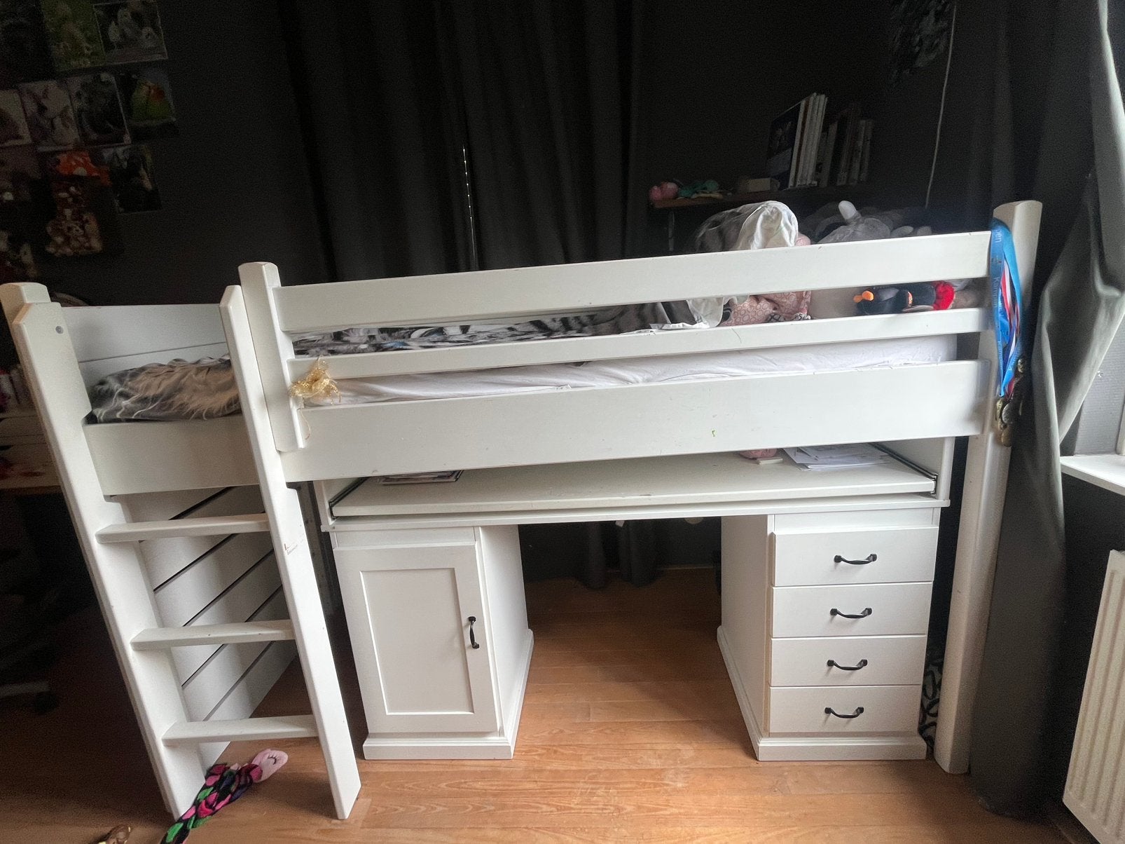 Super leuke en megadegelijke hoogslaper, Kinderen en Baby's, Kinderkamer | Stapelbedden en Hoogslapers, Ophalen, Gebruikt, Hoogslaper