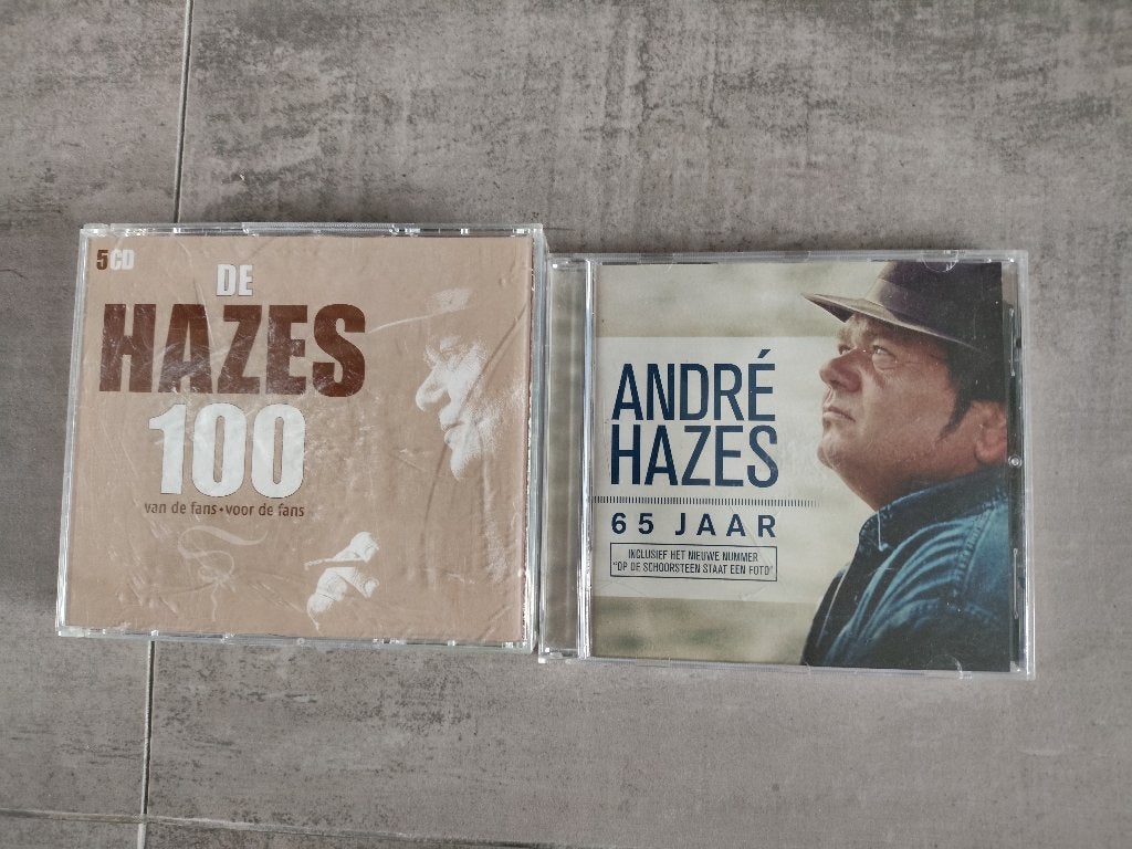 2 cd's van André Hazes, Ophalen of Verzenden, Zo goed als nieuw, Overige genres
