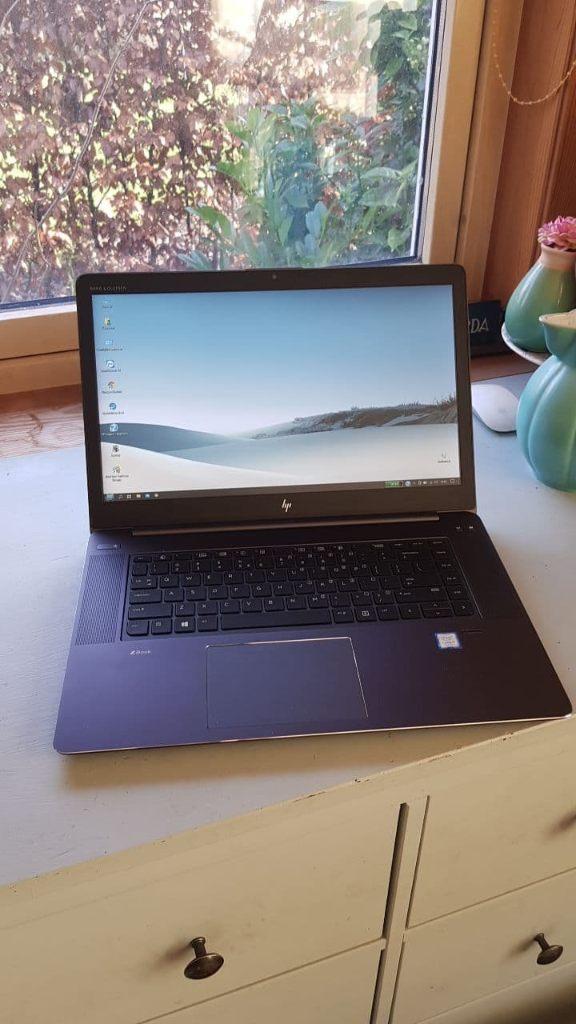 HP ZBook 15 G4 Studio Corei7 16GB Ram Nvidia Quadro Garantie, 256 GB, Met videokaart, HP, Refurbished