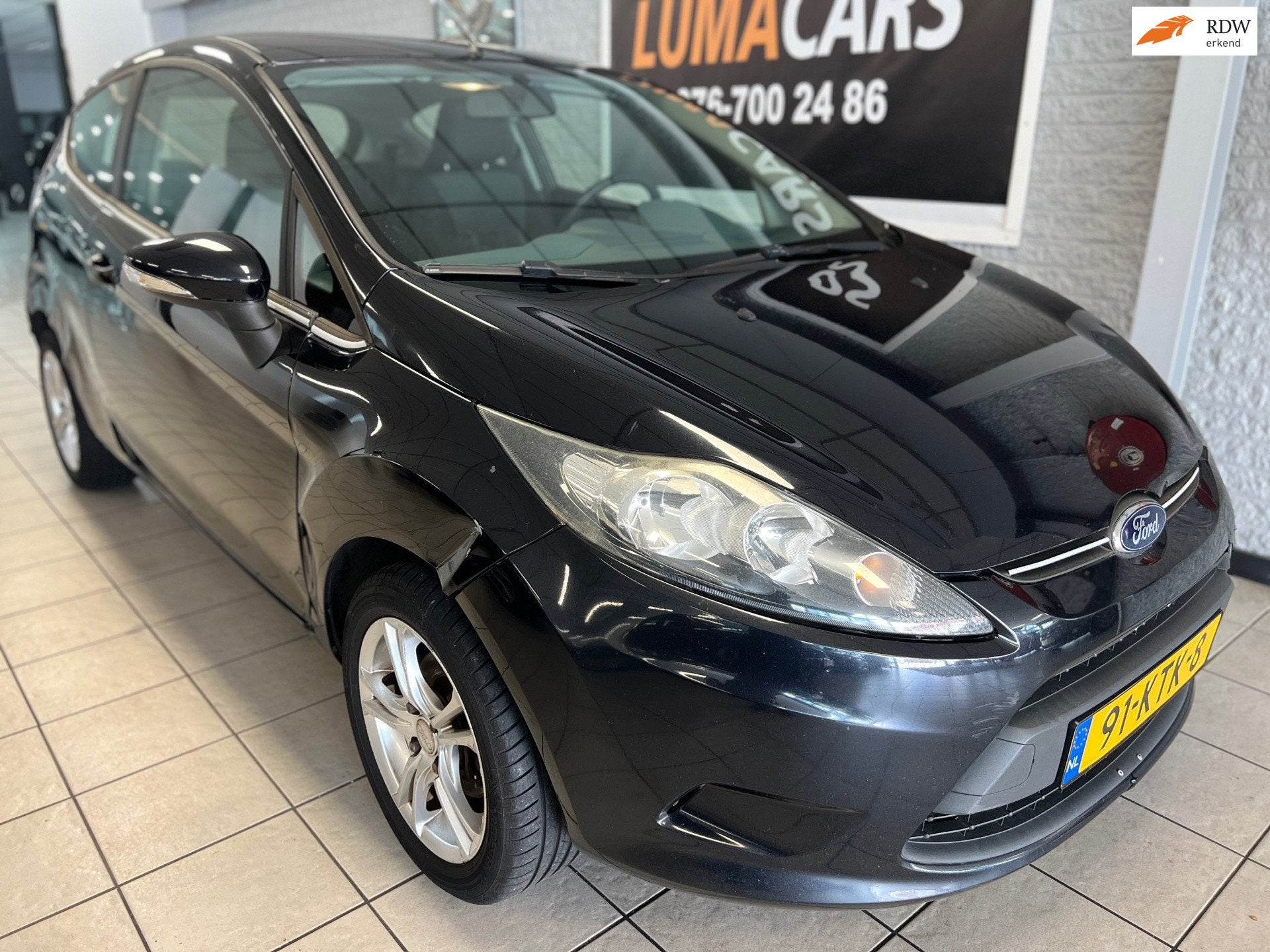 Ford Fiesta 1.25 Limited |NW APK | Airco |Distri. vervangen, Voorwielaandrijving, Euro 5, Gebruikt, 4 cilinders