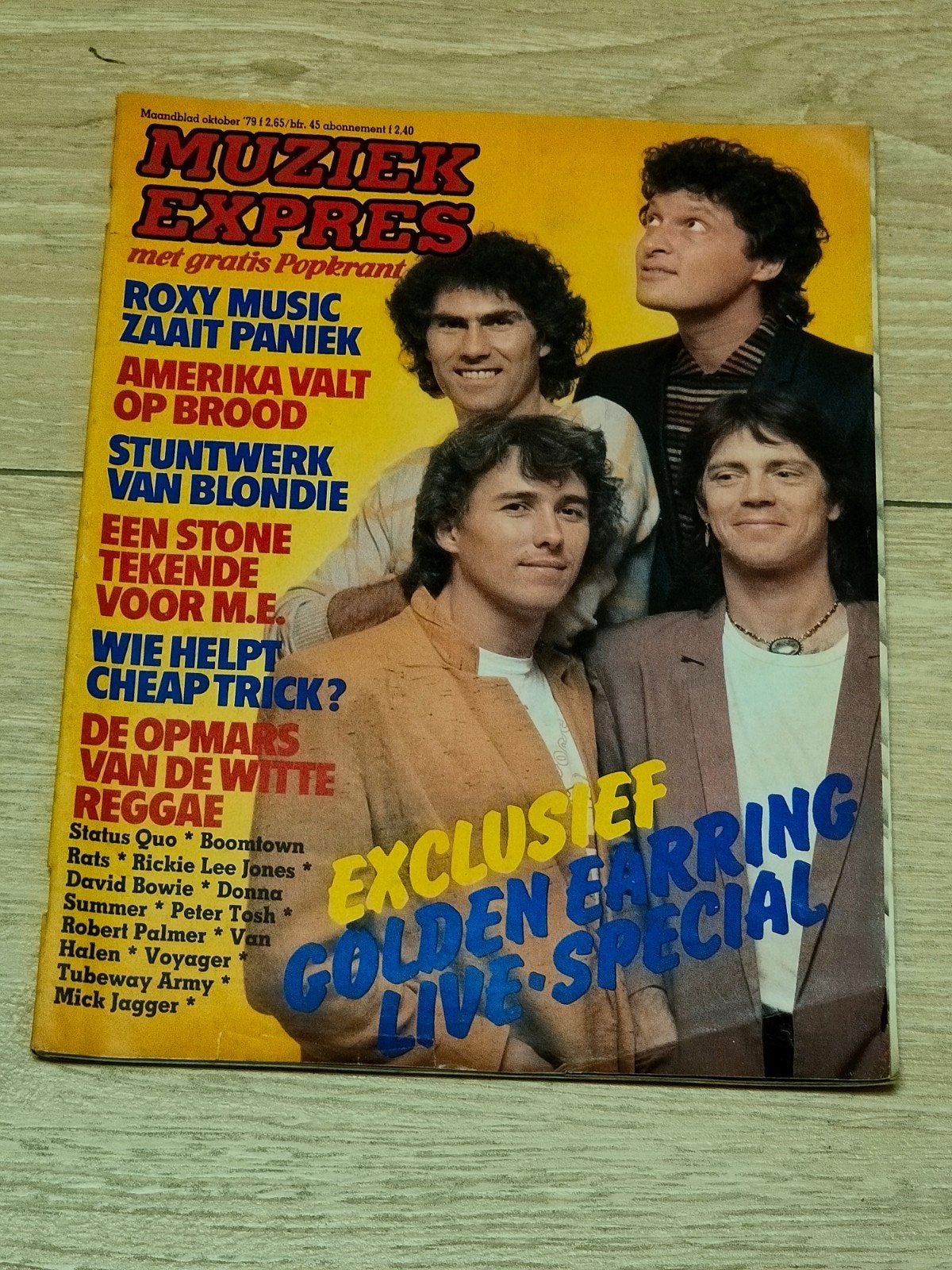 Muziek Expres oktober 1979, Ophalen of Verzenden, 1960 tot 1980, Nederland, Tijdschrift