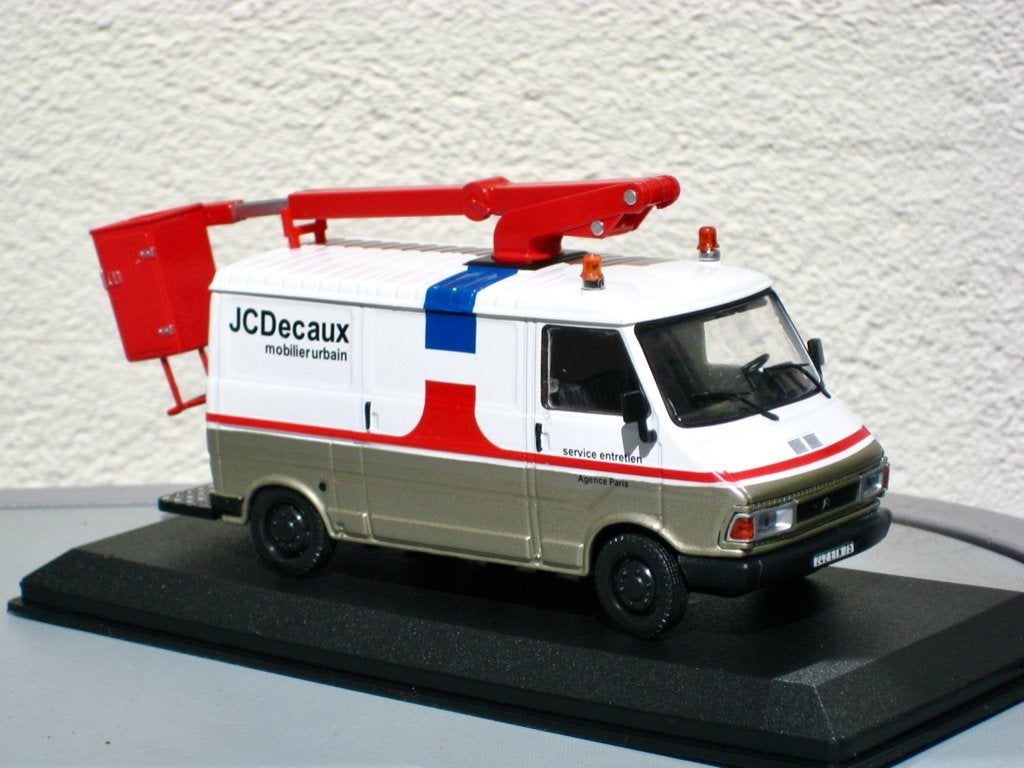 Citroen C35 1975 JCD met hoogwerker Altaya Utilit. 1:43, Ophalen of Verzenden, Nieuw, Auto, Overige merken