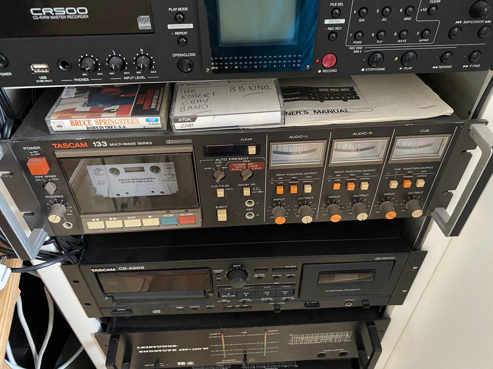Tascam 133 professioneel studio cassettedeck, Ophalen, Overige merken