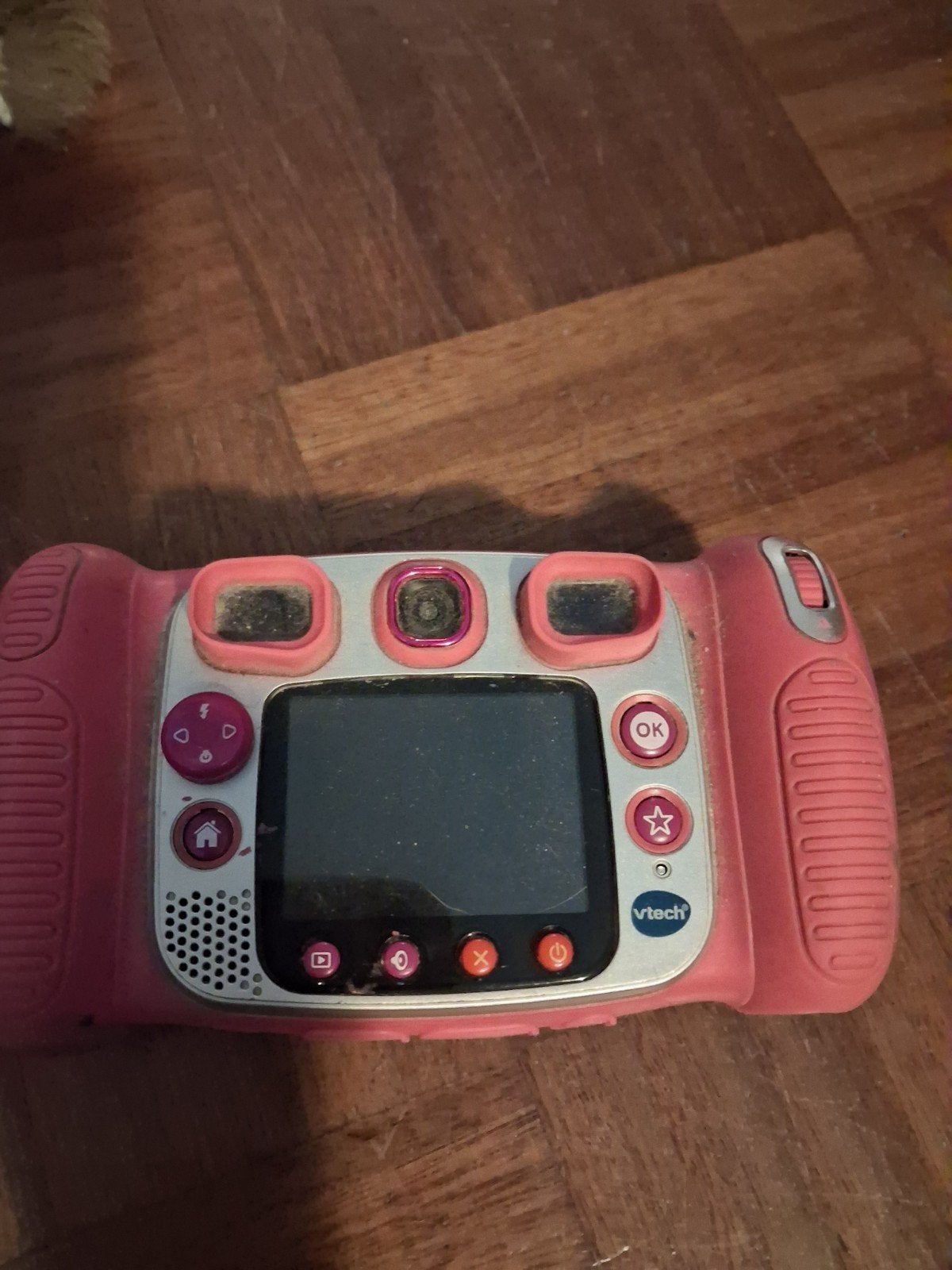 VTech Kidizoom Duo DX kindercamera roze, Ophalen, Gebruikt, 4 tot 6 jaar