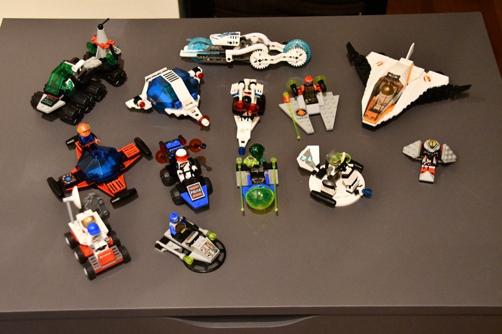 Lego Partij Lego Space verschillende Sets, Lego, Ophalen of Verzenden, Zo goed als nieuw, Complete set