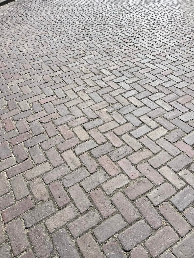 Gebakken oude klinkers 10 duimers Op = Op, Keramiek, Klinkers, Ophalen of Verzenden, Zo goed als nieuw
