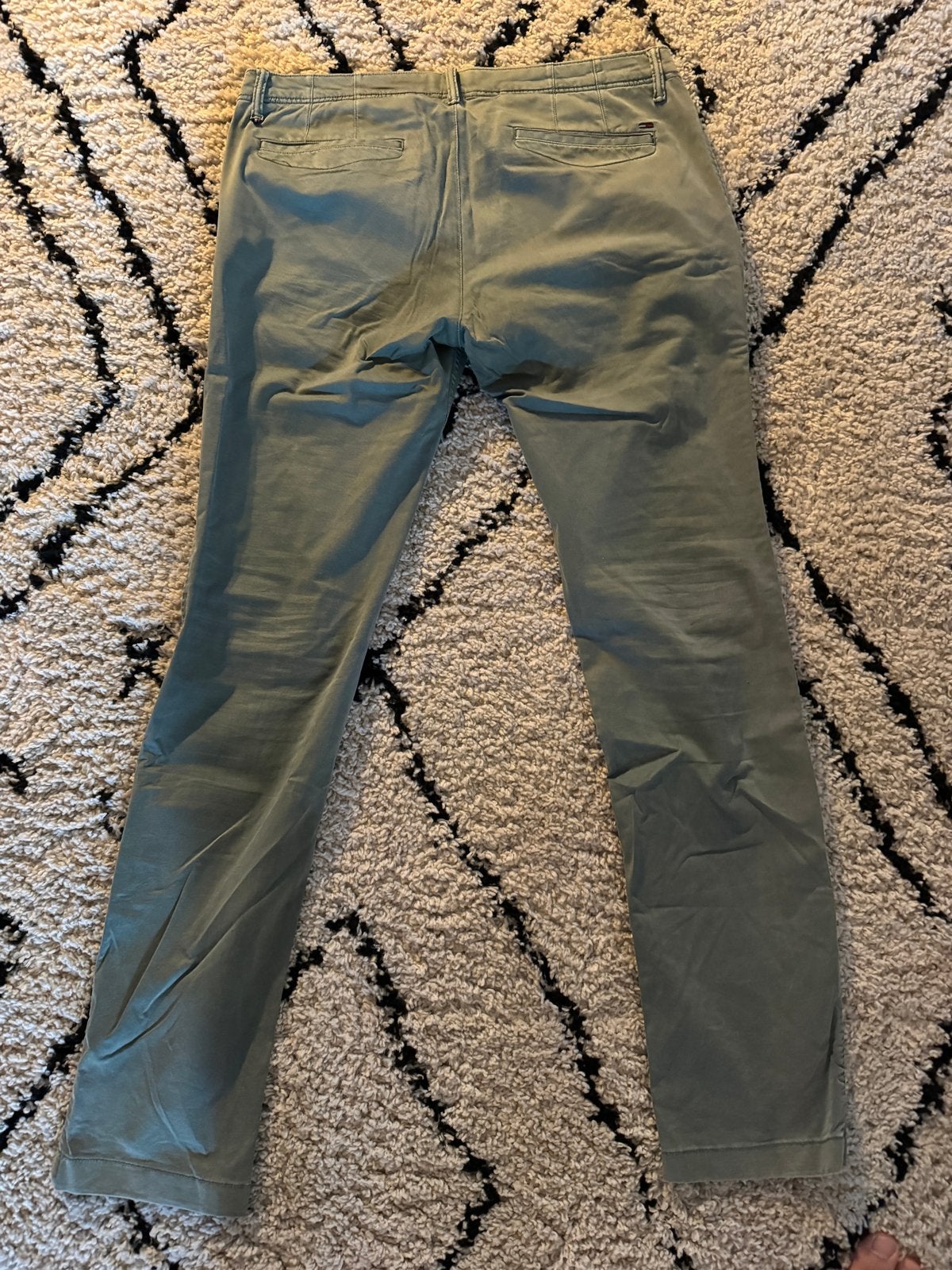 Nette licht groene broek voor heren, maat L, Ophalen of Verzenden, Zo goed als nieuw, Maat 52/54 (L), Groen