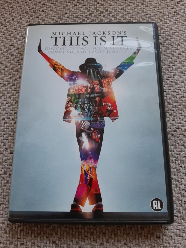 DVD Michael Jackson ‘This is it’, Alle leeftijden, Verzenden, Zo goed als nieuw