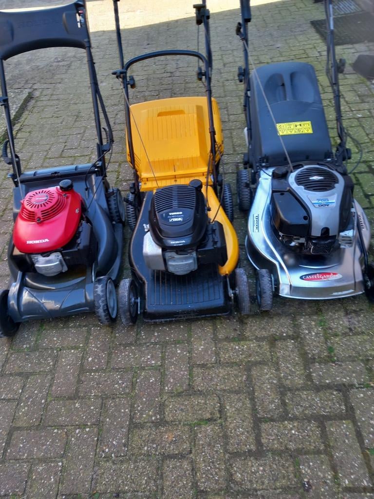 Honda,CASTELGARDEN. Stiga. Maaier s, Ophalen, Cirkelmaaier, Gebruikt, Versnellingen