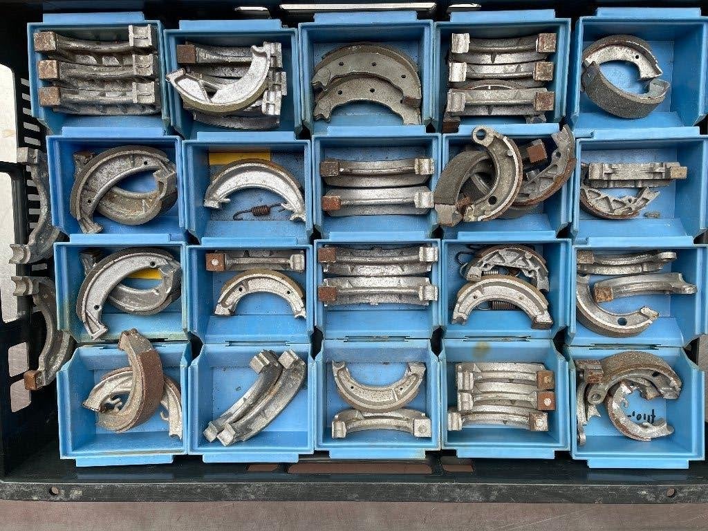 remblokken oldtimer brommers nos en gebruikt 45 euro, Ophalen of Verzenden, Zo goed als nieuw, Overige typen, Overige merken