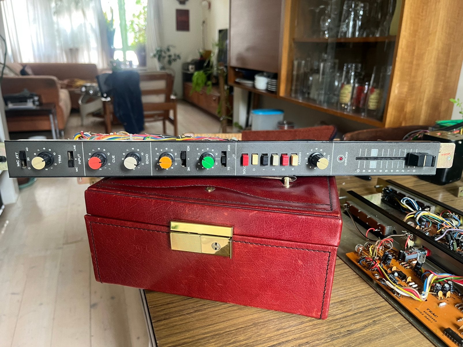Teac model 5a in onderdelen, Ophalen, Gebruikt, 5 tot 10 kanalen, Microfooningang