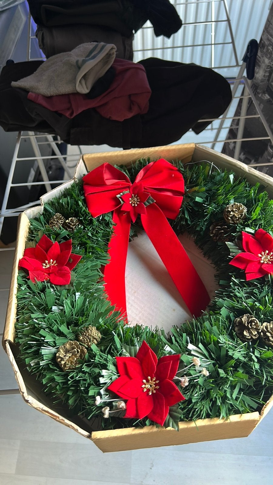 Nioiw kerst krans, Ophalen, Zo goed als nieuw