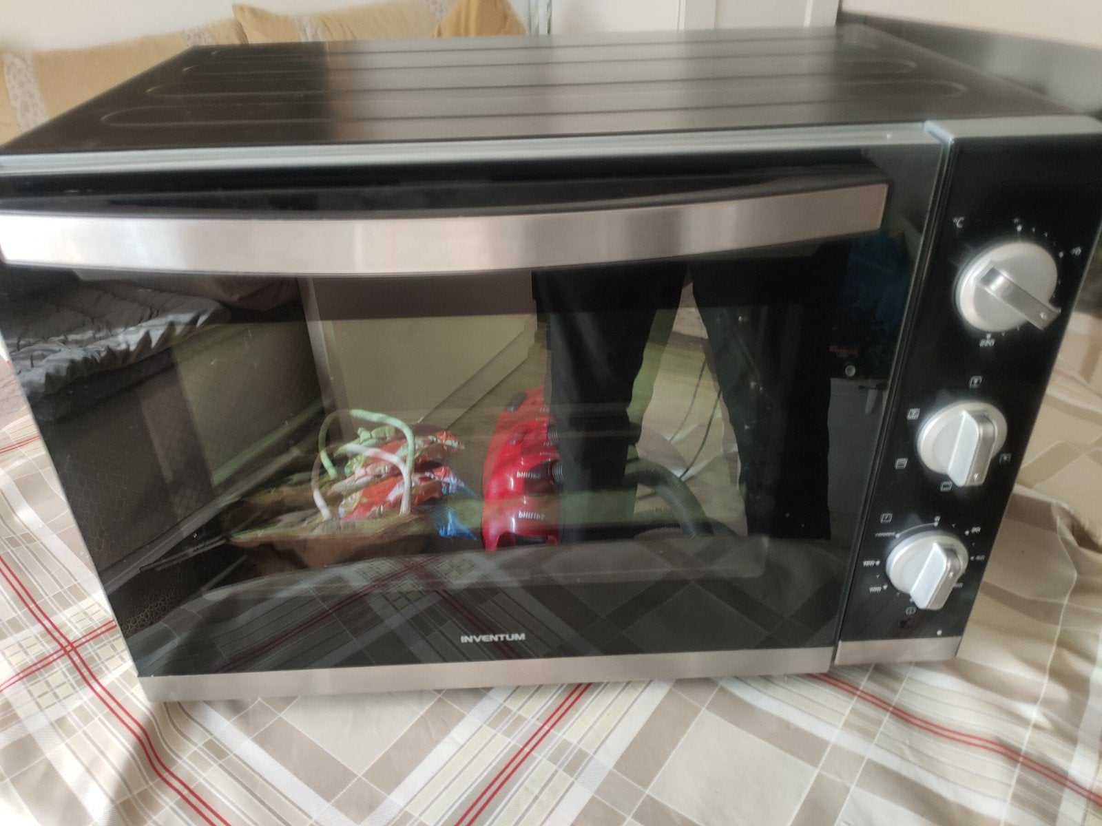 Inventum Mini-oven  Compact en veelzijdig, Witgoed en Apparatuur, Minder dan 45 cm, Gebruikt, Ophalen of Verzenden, Inventum