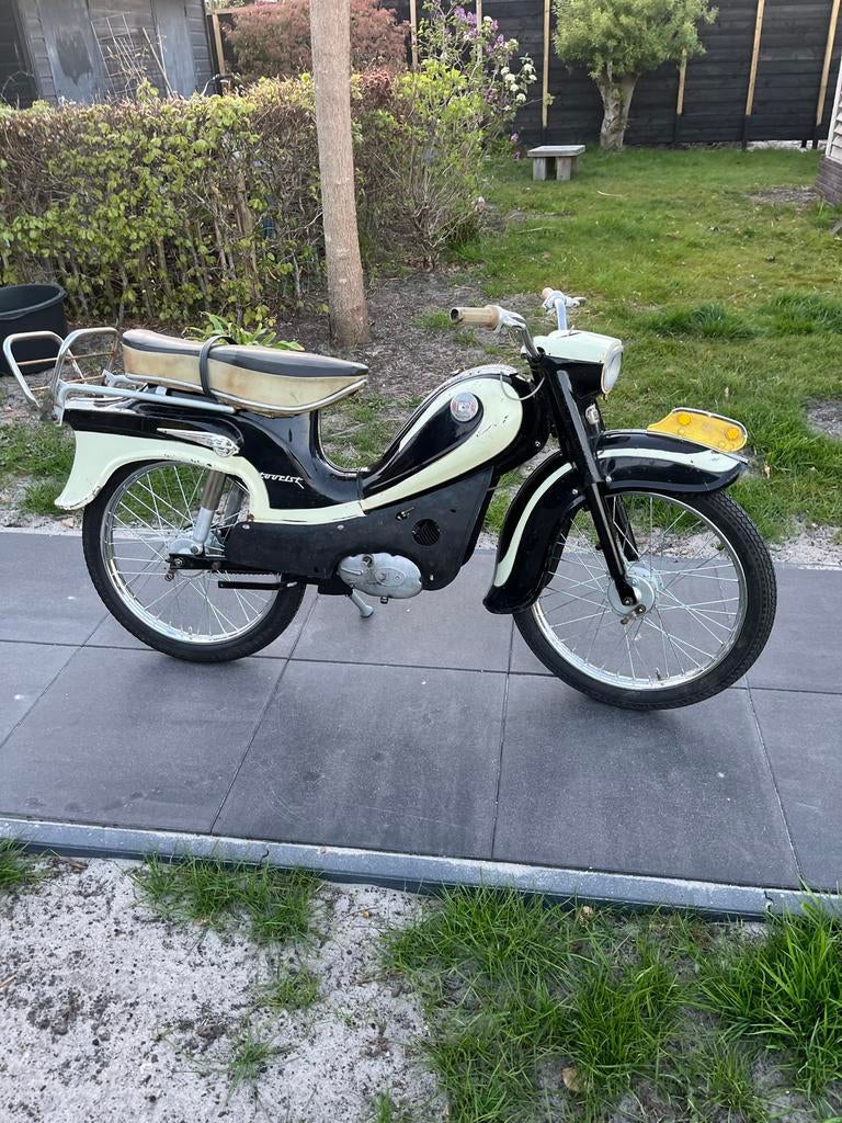 Batavus Bilonet Tour uit 1961, Fietsen en Brommers, Brommers | Oldtimers, Ophalen, Maximaal 45 km/u, Batavus