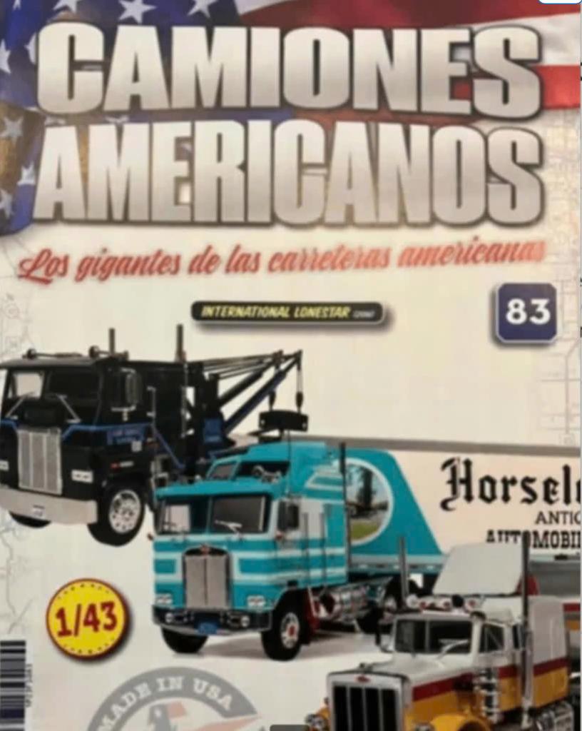 INTERNATIONAL LONESTAR 2016 PANTHER 1/43 US trucks # 83, Verzenden, Nieuw, Bus of Vrachtwagen, Overige merken