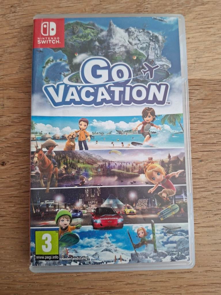 Go Vacation Nintendo Switch, Spelcomputers en Games, Games | Nintendo Switch, 1 speler, Ophalen of Verzenden, Zo goed als nieuw