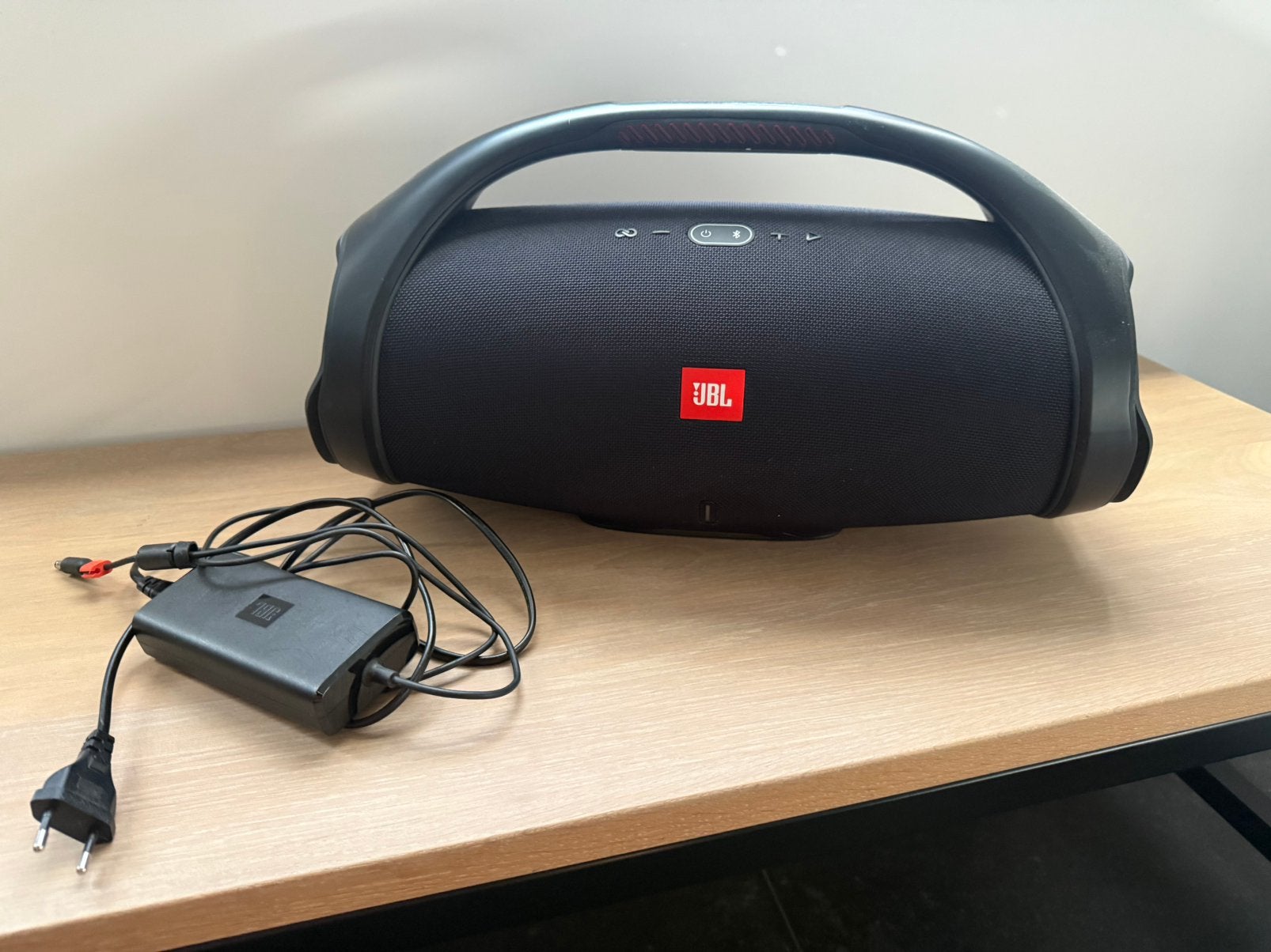 JBL Boombox 2 met oplader, Audio, Tv en Foto, Luidsprekers, JBL, Party speaker, Zo goed als nieuw, 60 tot 120 watt