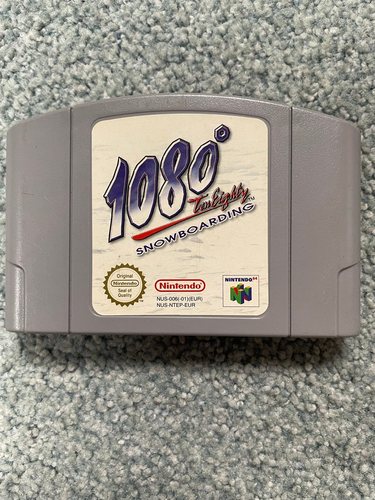 1080 Snowboarding Nintendo 64 (N64) Game Cartridge, Nintendo, Gebruikt, 1 speler, _