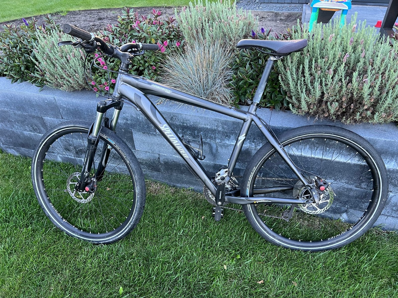 Specialized Hardrock Pro MTB Fiets 26 inch, Gebruikt, Hardtail, 49 tot 53 cm, Schijfrem