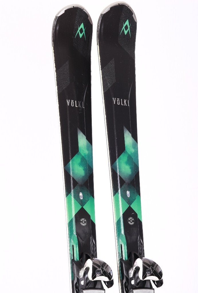 163 cm dames ski's VOLKL FLAIR 81, carbon + Marker TCX 10, Overige merken, 160 tot 180 cm, Gebruikt, Verzenden