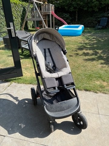 Stokke Trailz Complete kinderwagen, Combiwagen, Ophalen, Overige merken, Verstelbare duwstang