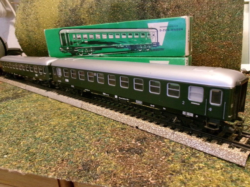 Marklin 2 x 4033 OVP zeldzaam metaal OBB Verzenden kan ook, Ophalen, Wisselstroom, Locomotief, Zo goed als nieuw