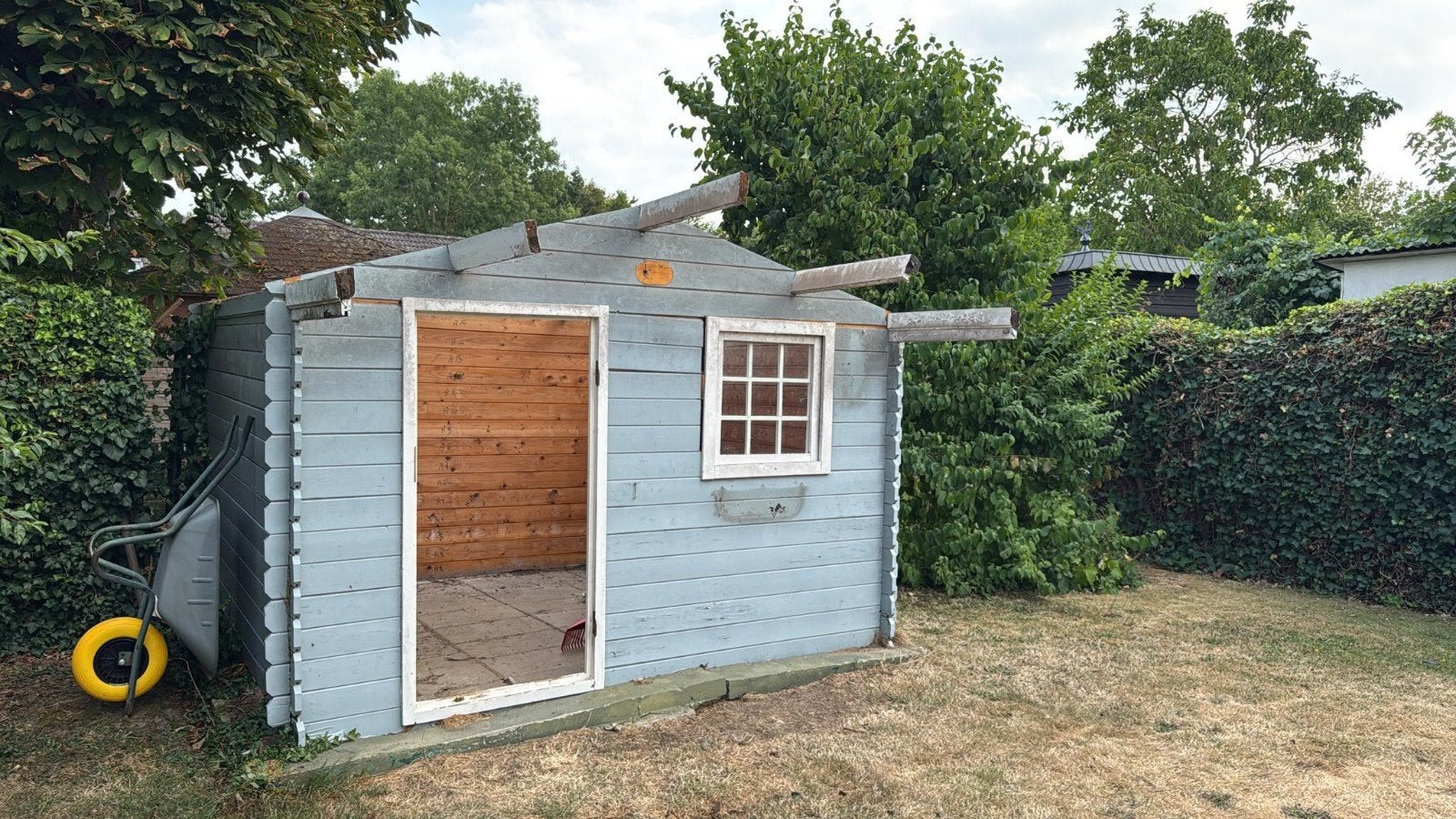 Tuinhuisje te koop, Tuinhuis, 250 tot 500 cm, Ophalen of Verzenden, 2 ramen