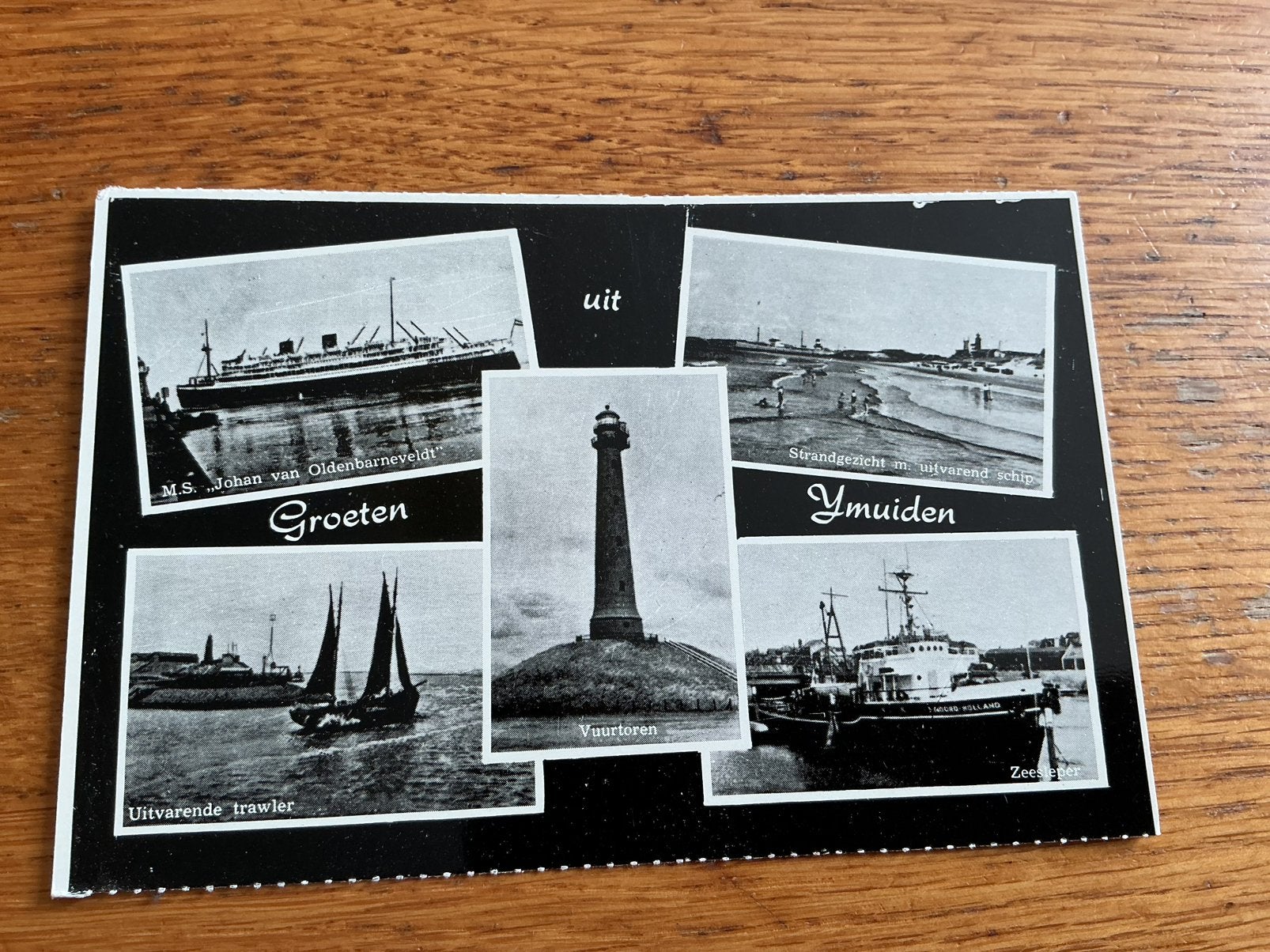 R5 IJmuiden sleepboot vuurtoren, Verzamelen, Ophalen of Verzenden, Noord-Holland