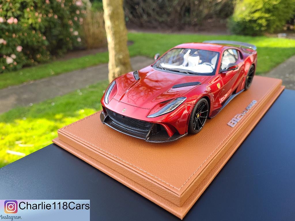 Peako 1/18 Novitec Ferrari 812 N-Largo bbr mr, Hobby en Vrije tijd, Modelauto's | 1:18, Ophalen of Verzenden, Nieuw, Overige merken