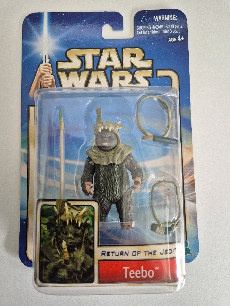 Star Wars Saga 02-57 Teebo Ewok Shaman, Ophalen of Verzenden, Nieuw, Actiefiguurtje