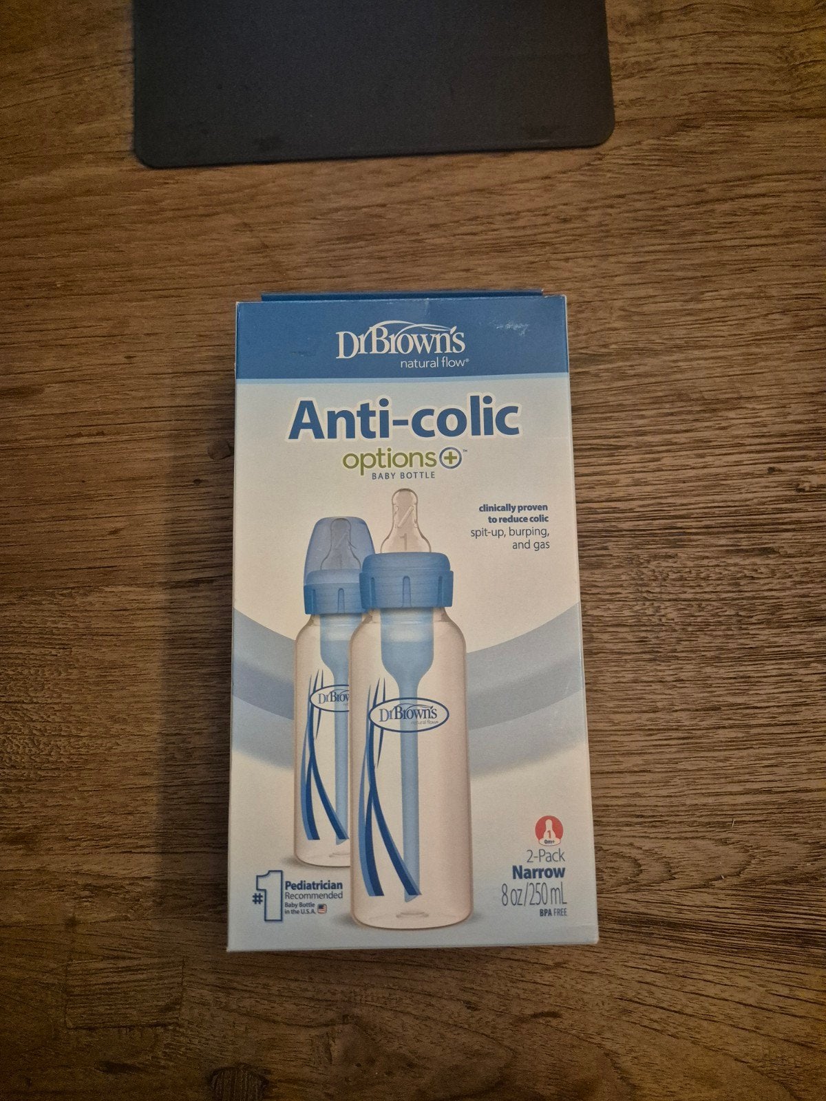 Dr. Brown's Anti-colic Options Babyflessen (2-pack), BPA-vrij, Ophalen of Verzenden, Babyfles, Nieuw