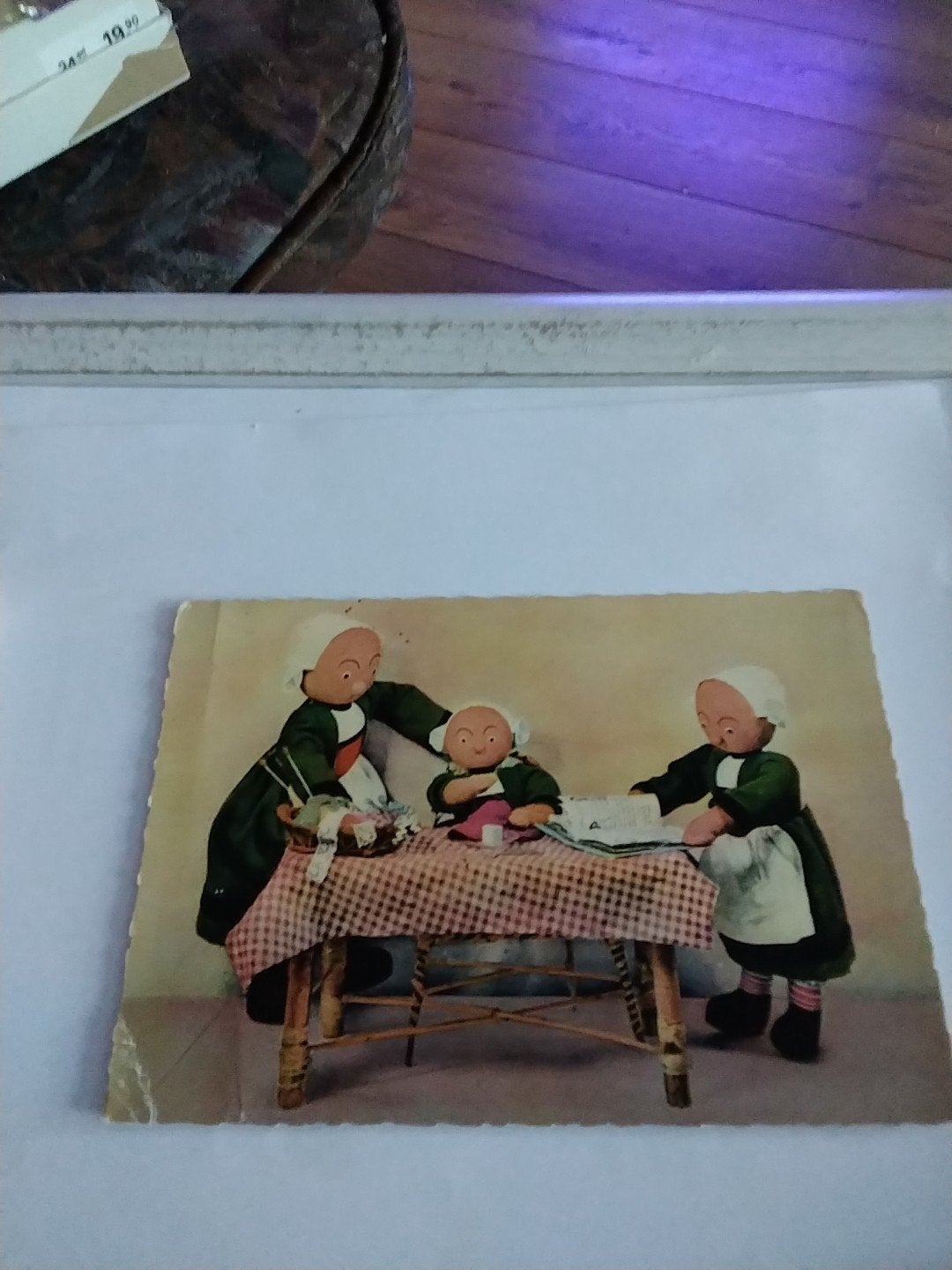 Oude ansichtkaart: Bécassine en apprentissage, Ophalen of Verzenden