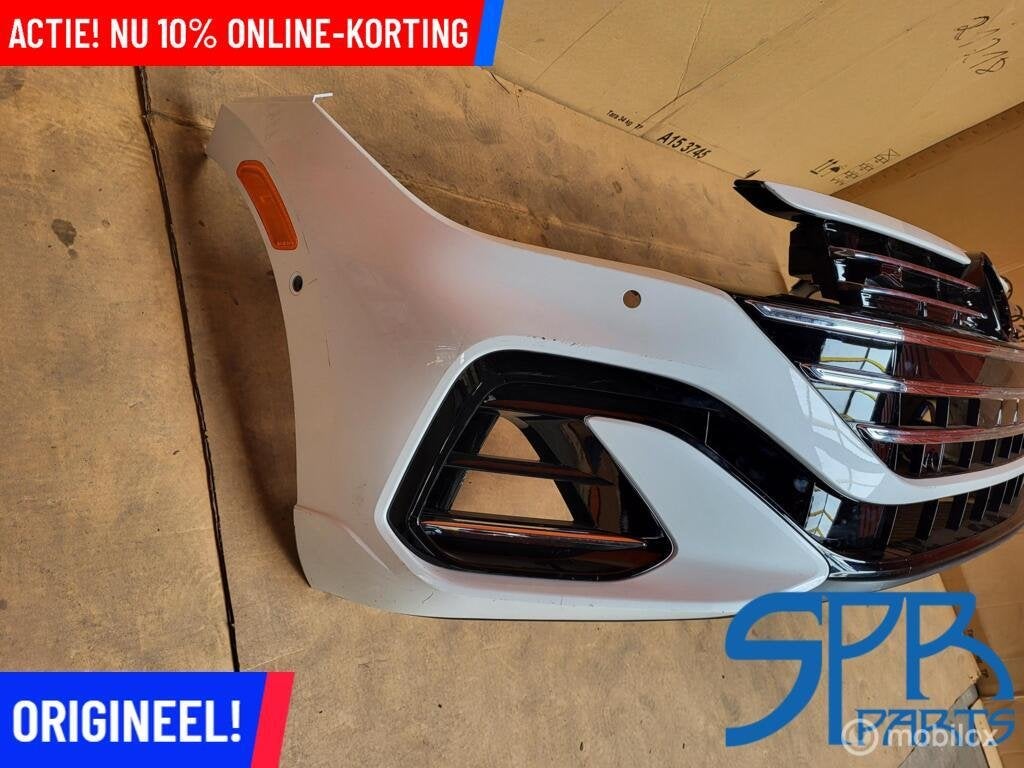 VW ARTEON FACELIFT R-LINE VOORBUMPER USA 6xPDC L0K1 BUMPER, Gebruikt, VOLKSWAGEN, Ophalen of Verzenden