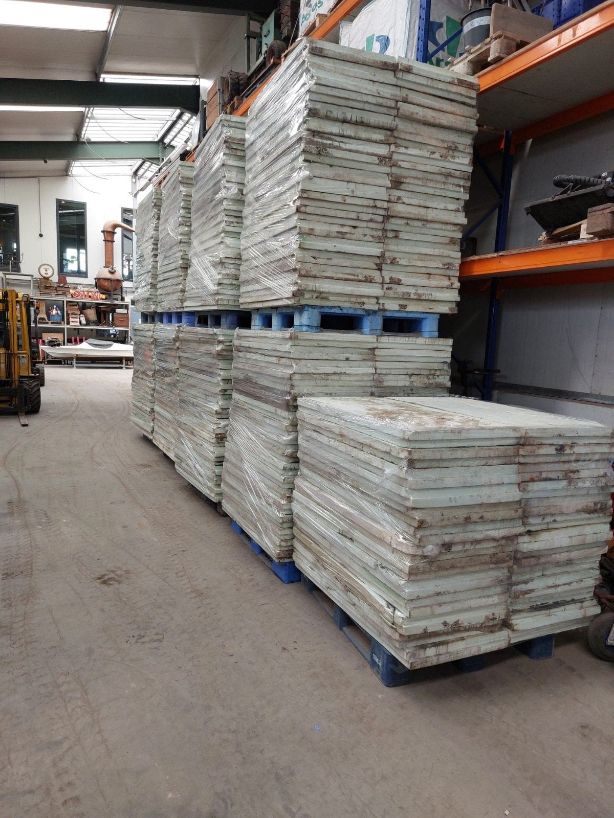 Gebruikte 36st drukvast isolatieplaten 60x124x8 cm (grote pa, Dakisolatie, 4 tot 8 cm, Gebruikt, Ophalen of Verzenden