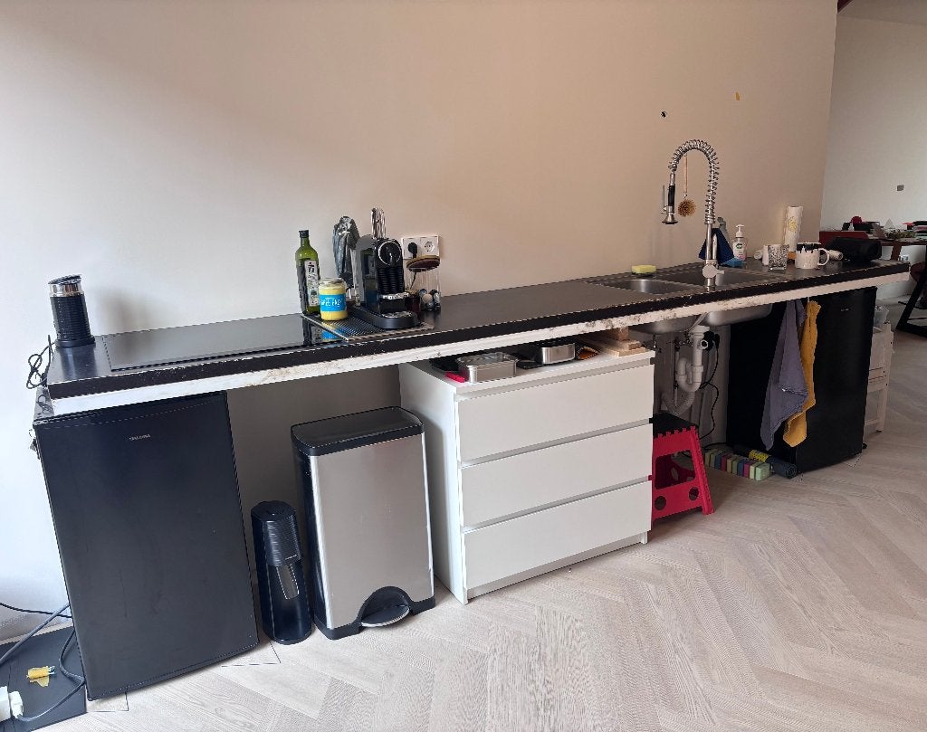 Gratis tijdelijke keuken voor verbouwing, Huis en Inrichting, Keuken | Complete keukens, Ophalen, Gebruikt, Overige typen, Overige kleuren