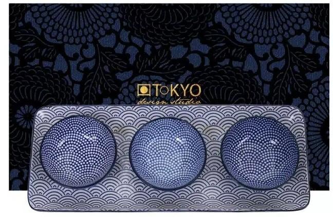 GEZOCHT: Tokyo Design Studio Nippon Blue rechthoekig bord, Nieuw, Ophalen of Verzenden, Bord(en), Overige stijlen