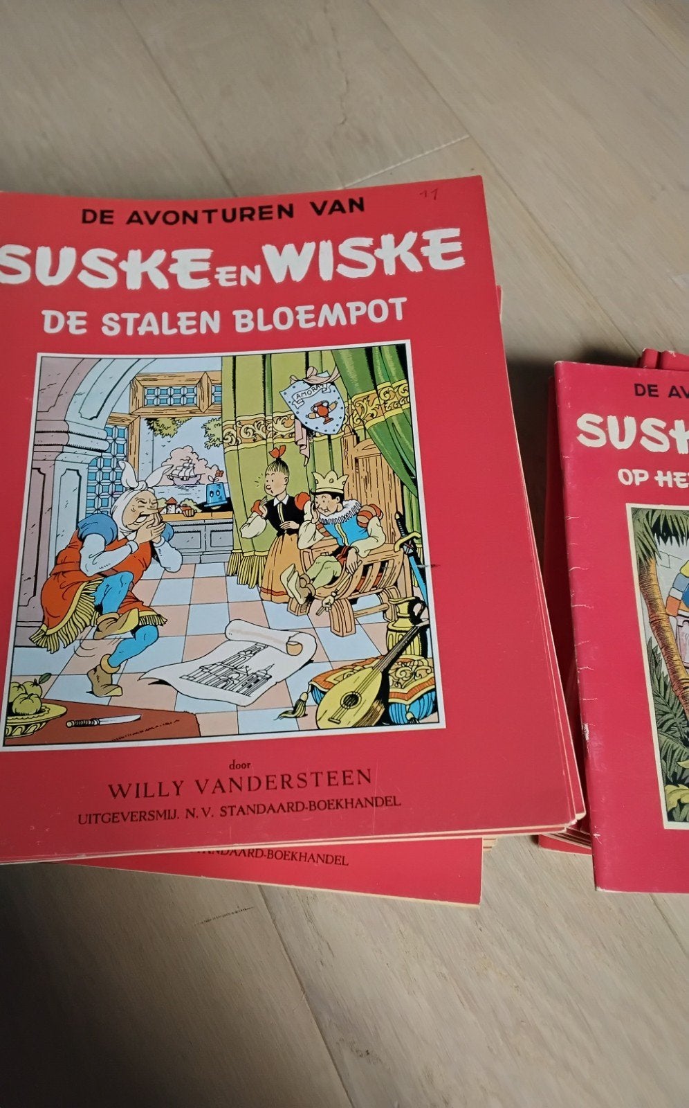 Suske en Wiske 56 delen nieuwsblad v noorden., Complete serie of reeks, Verzenden, Gelezen