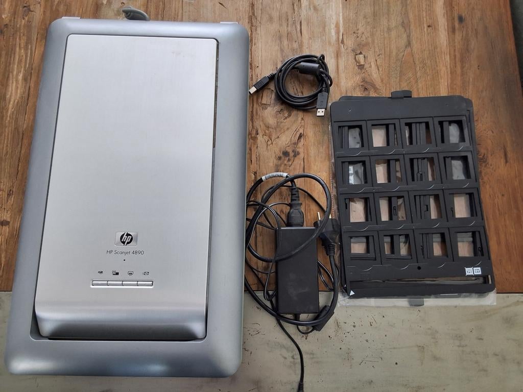 HP Scanjet 4890 Fotoscanner met Diascanner, Computers en Software, Ophalen, HP, MacOS, Fotoscanner