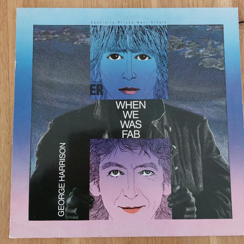 12" George Harrison – When We Was Fab, Ophalen of Verzenden, Gebruikt, 12 inch, Poprock