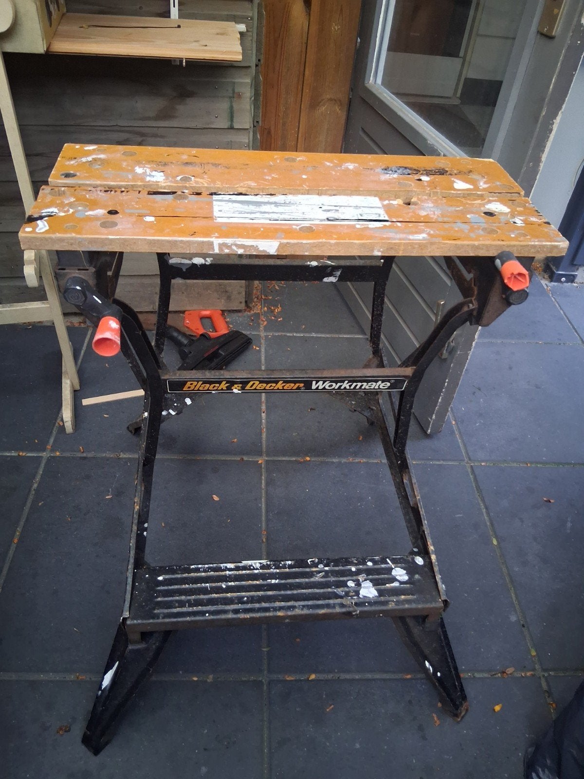 Black & Decker Workmate Werkbank  Gebruikt, Draaiknop bescha, Ophalen